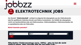 What Jobs-elektrotechnik.ch website looked like in 2018 (5 years ago)