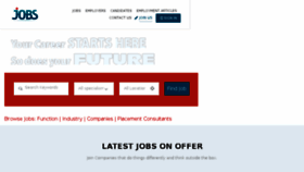 What Jobs.co.ug website looked like in 2018 (5 years ago)