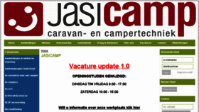What Jasicamp.nl website looked like in 2018 (5 years ago)