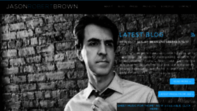 What Jasonrobertbrown.com website looked like in 2018 (7 years ago)