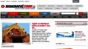What Jihomoravskestavby.cz website looked like in 2018 (5 years ago)