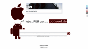 What Jobtweet.de website looked like in 2018 (5 years ago)