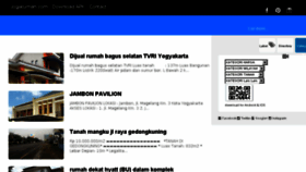 What Jogjarumah.com website looked like in 2018 (5 years ago)