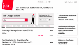 What Job-source.ch website looked like in 2018 (5 years ago)