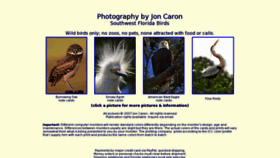 What Joncaron.com website looked like in 2018 (5 years ago)