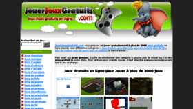 What Jouerjeuxgratuits.com website looked like in 2018 (5 years ago)