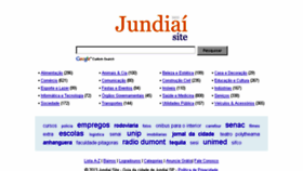 What Jundiaisite.com.br website looked like in 2018 (5 years ago)