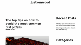 What Justkenwood.co.uk website looked like in 2018 (5 years ago)