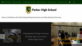 What Janesvilleparker.org website looked like in 2018 (5 years ago)