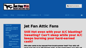 What Jetfanusa.com website looked like in 2018 (5 years ago)