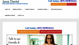 What Janszdental.com.au website looked like in 2018 (5 years ago)