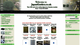 What Japangarden.co.uk website looked like in 2018 (5 years ago)