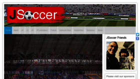 What Jsoccer.com website looked like in 2018 (5 years ago)