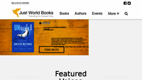 What Justworldbooks.com website looked like in 2018 (5 years ago)