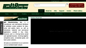 What Jdmfg.com website looked like in 2018 (7 years ago)