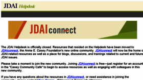 What Jdaihelpdesk.org website looked like in 2018 (5 years ago)