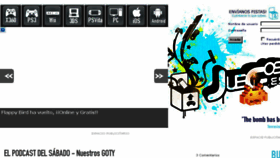 What Juegos.es website looked like in 2018 (7 years ago)