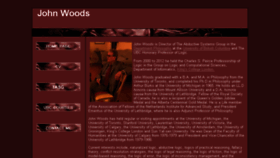 What Johnwoods.ca website looked like in 2018 (5 years ago)