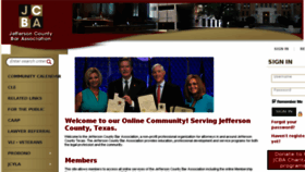 What Jcba.org website looked like in 2018 (5 years ago)