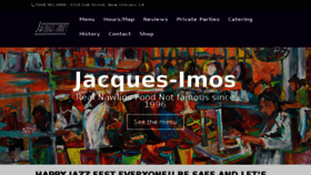 What Jacques-imos.com website looked like in 2018 (5 years ago)