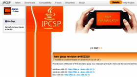 What Jpcsp.org website looked like in 2018 (5 years ago)