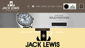 What Jacklewisjewelers.com website looked like in 2018 (5 years ago)