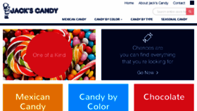 What Jackscandy.com website looked like in 2018 (5 years ago)