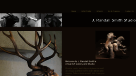 What Jrandallsmithart.com website looked like in 2018 (5 years ago)