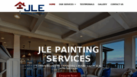 What Jlepaintingservices.com.au website looked like in 2018 (5 years ago)