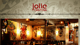What Joliecantina.com website looked like in 2018 (5 years ago)