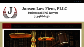 What Jansenlawyers.com website looked like in 2018 (5 years ago)