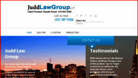 What Juddlawgroup.com website looked like in 2018 (5 years ago)