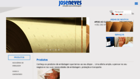 What Joseneves.pt website looked like in 2018 (5 years ago)
