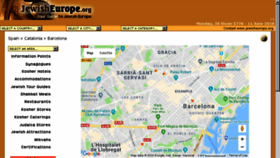 What Jewishbarcelona.org website looked like in 2018 (8 years ago)