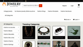 What Jewelry-auctioned.com website looked like in 2018 (5 years ago)