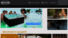 What Jacuzzi.it website looked like in 2018 (5 years ago)