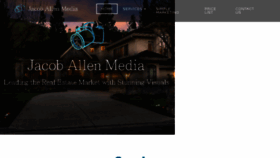 What Jacoballenmedia.com website looked like in 2018 (5 years ago)