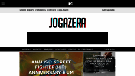 What Jogazera.com.br website looked like in 2018 (5 years ago)