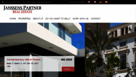 What Janssenspartner.com website looked like in 2018 (7 years ago)