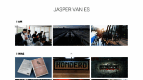 What Jaspervanes.nl website looked like in 2018 (5 years ago)