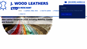 What Jwoodleathers.co.uk website looked like in 2018 (5 years ago)