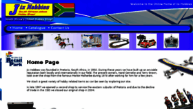 What Jixhobbies.co.za website looked like in 2018 (5 years ago)