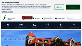 What Jammertal.de website looked like in 2018 (5 years ago)