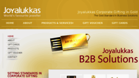 What Joyalukkasb2b.com website looked like in 2018 (5 years ago)