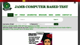 What Jambcbttest.com website looked like in 2018 (5 years ago)
