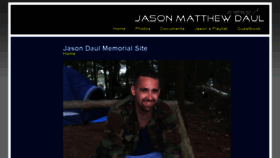What Jasondaul.com website looked like in 2018 (5 years ago)