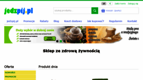 What Jedzpij.pl website looked like in 2018 (8 years ago)