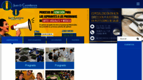 What Jdc.edu.co website looked like in 2018 (5 years ago)