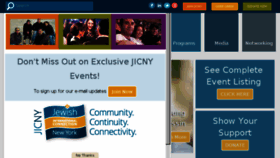 What Jicny.com website looked like in 2018 (5 years ago)