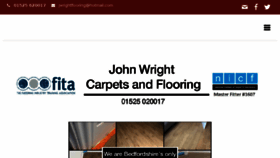 What Johnwrightcarpetsandflooring.co.uk website looked like in 2018 (5 years ago)